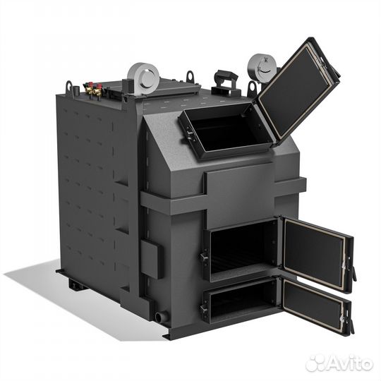 Твердотопливный котел длительного горения