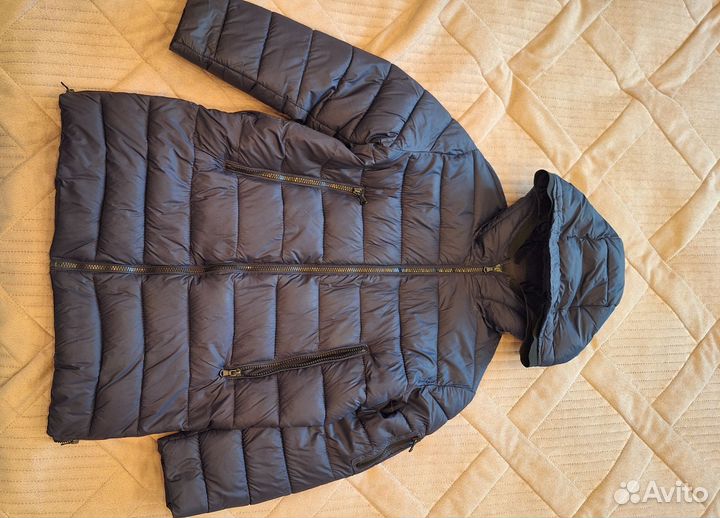 Куртка осенняя удлиненная для мальчика размер 134