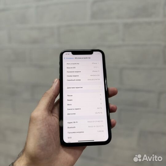 iPhone 11 64gb идеал, акб 100 (5 мес, Sim+eSim)