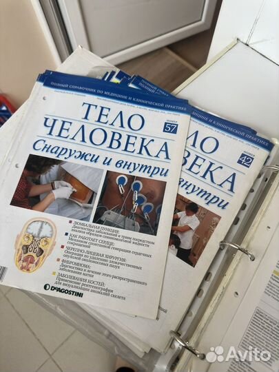 Коолегция журналов Тело человека снаружи и внутри