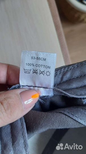 Бейсболка кепка хлопок на мальчика 6-8 лет