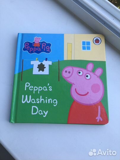 Английская детская книжка Peppa Pig