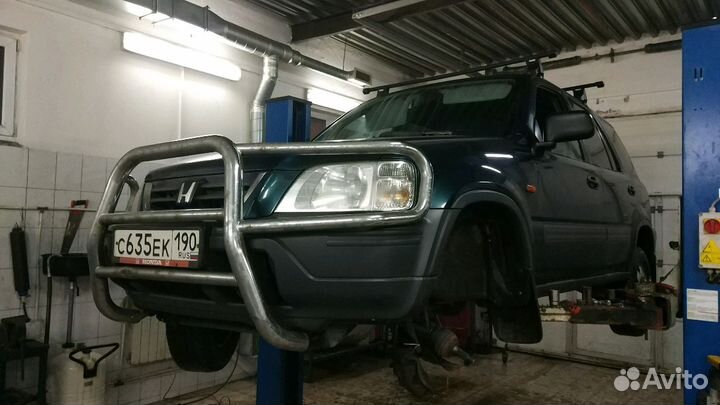 Кенгурин Honda CRV Cobra Хром