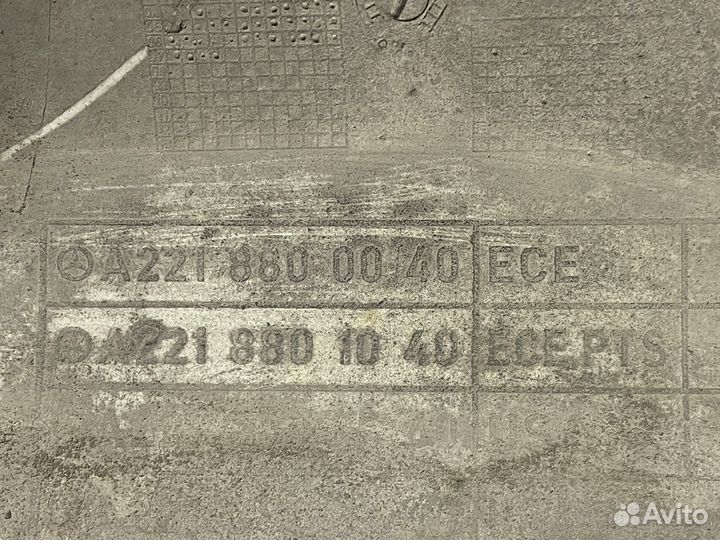 Mercedes w221 бампер передний AMG