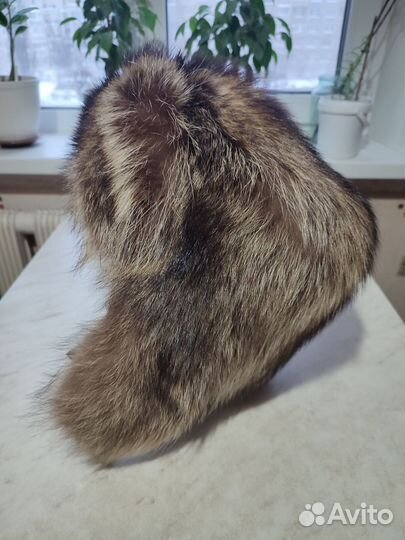 Шапка ушанка мужская Енот