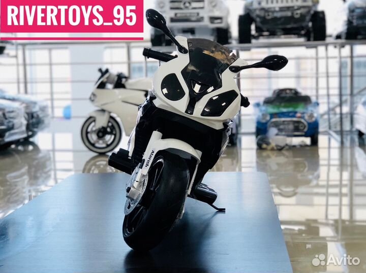 Детские машинки, электромотоцикл BMW JT528