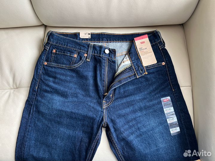 Levi's 505 Regular Eco Ease Оригинал 32х34