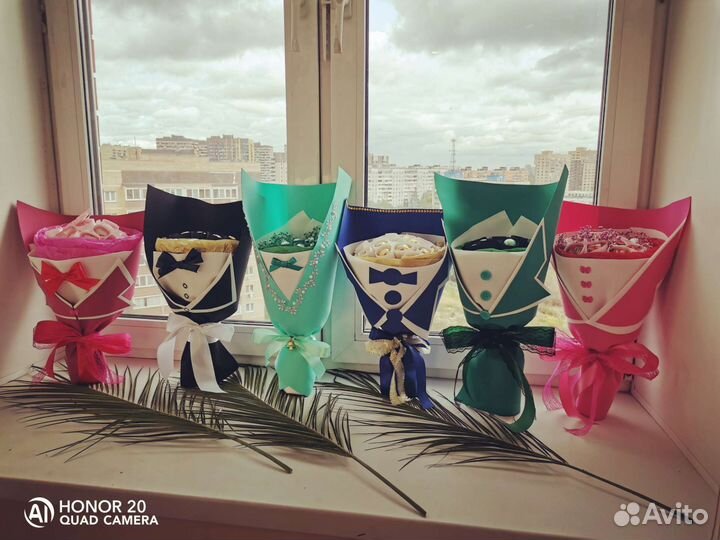 Сладкие букеты