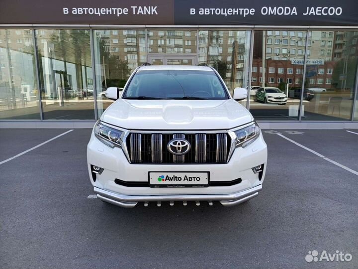 Toyota Land Cruiser Prado 2.8 AT, 2019, 119 070 км