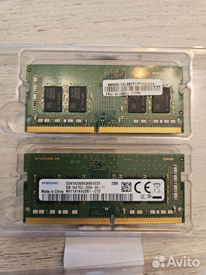 Оперативная память sodimm Samsung ddr4 8gb 2666