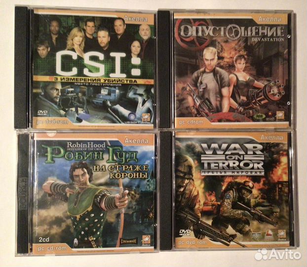 Игры от Акелла и Игры от Руссобит-М