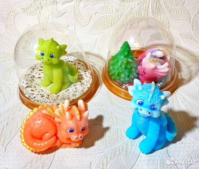 Мыло ручной работы дракон