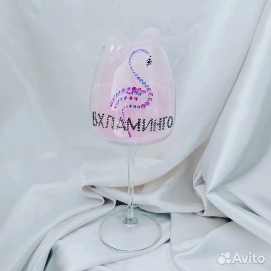 Бокал стразы Подарок