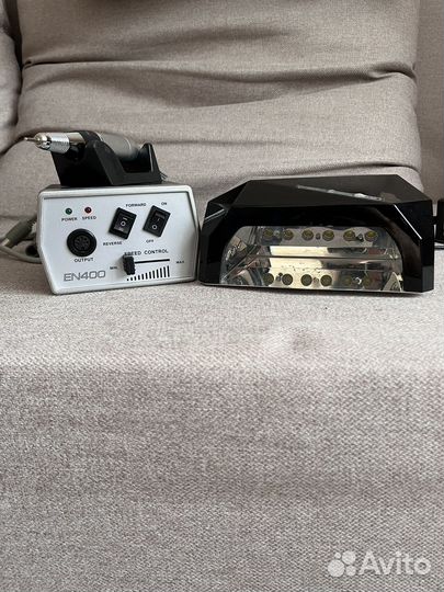 Аппарат для манникюра + лампа