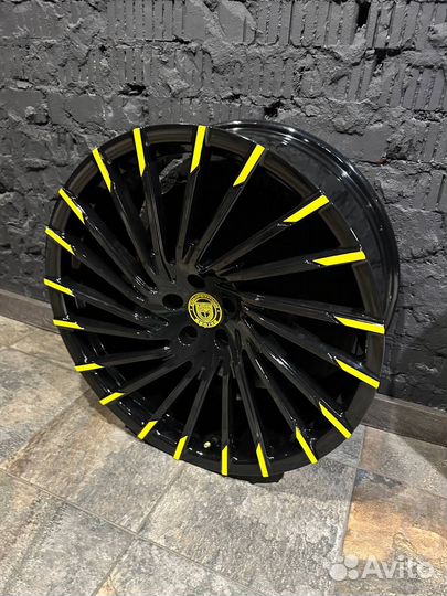 Новые кованные диски R22 на Lexus Toyota 5*114,3