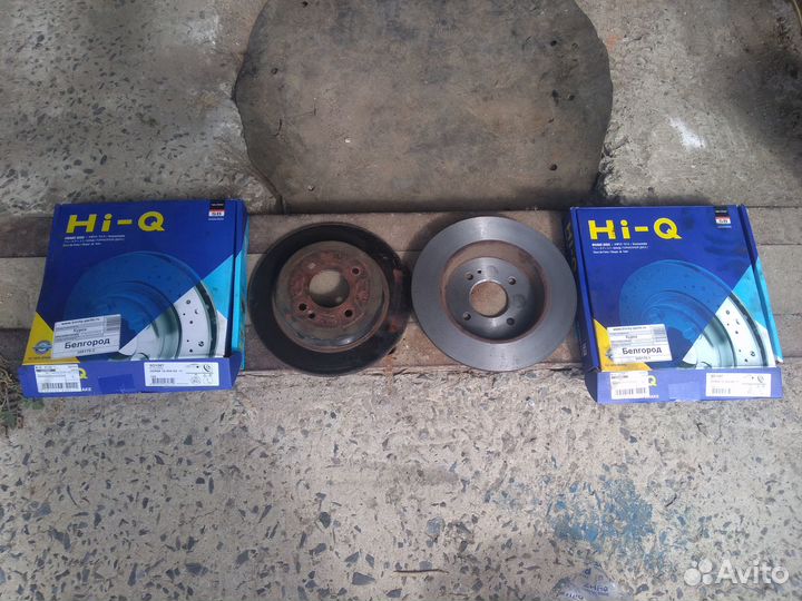 Тормозные диски (задние), hyundai solaris