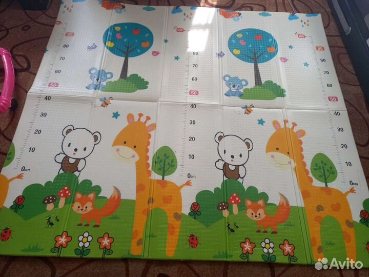 Детский игровой коврик складной