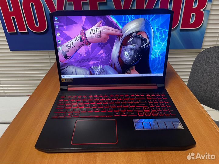 Ноутбук игровой Acer Nitro / 32gb ram / как новый
