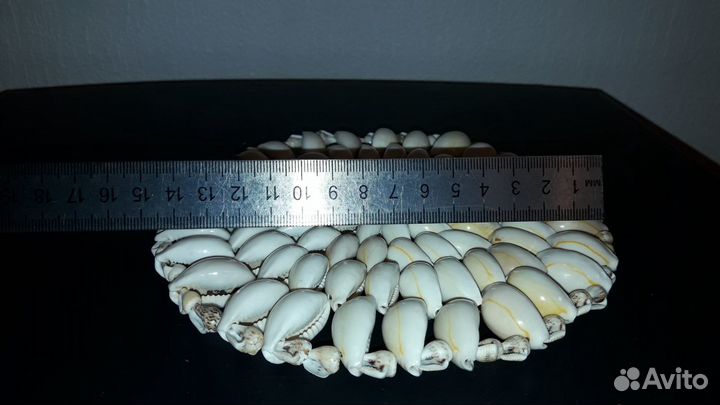 Салфетка подставка новая из ракушек (сувенир), 2шт