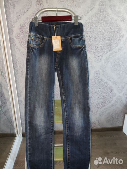 Брюки,джинсы на флисе