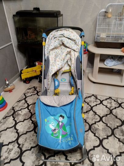 Детские санки коляска