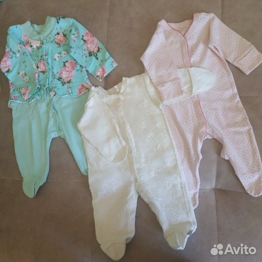 Детские вещи пакетом размер 52-62