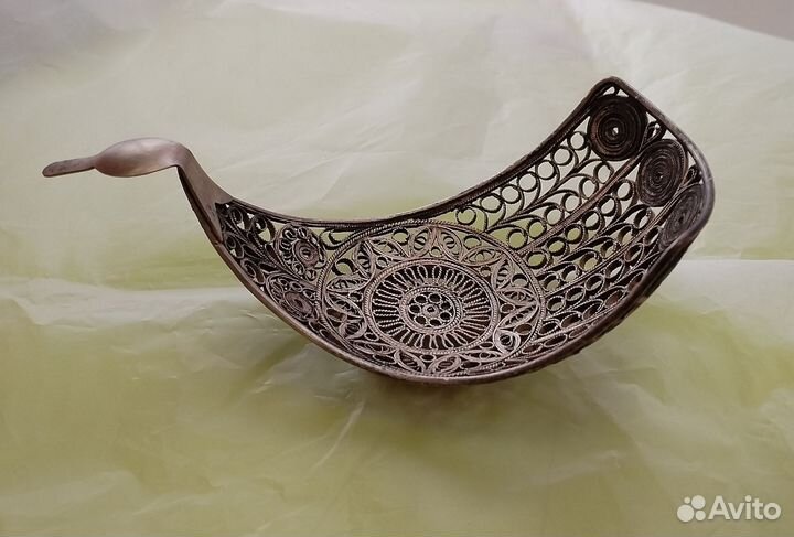 Ладья скань филигрань СССР