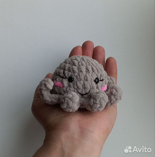 Заяц Кролик вязаные игрушки ручной работы