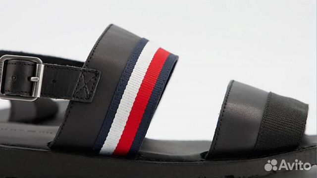 Кожаные сандалии Tommy Hilfiger 42 size