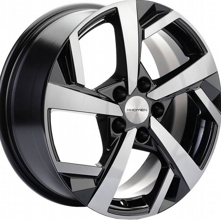 Диски Khomen KHW1712 7x17 5x114.3 ET40 D57.1 Black-FP