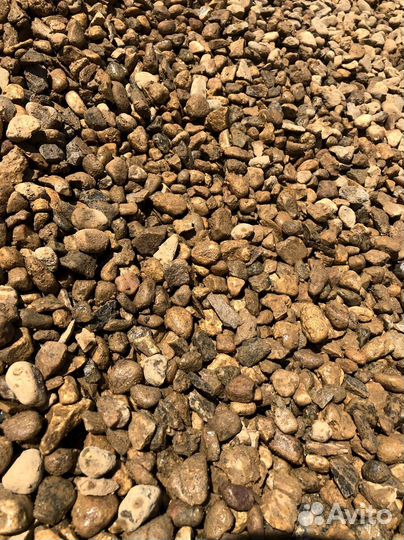 Щебень гравийный для дренажа