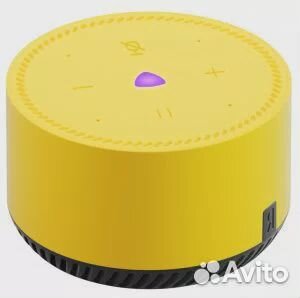Умная колонка Яндекс Станция Лайт с Алисой (лимон)