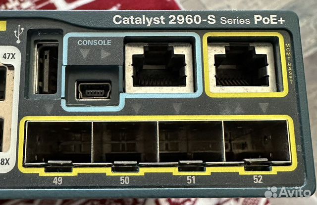 Коммутатор cisco Catalyst WS-C2960S-48LPS-L