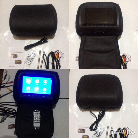 Подголовник с DVD телевизорм