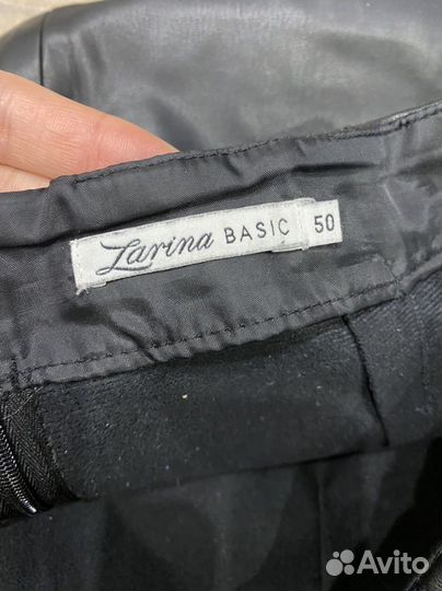 Юбка кожаная