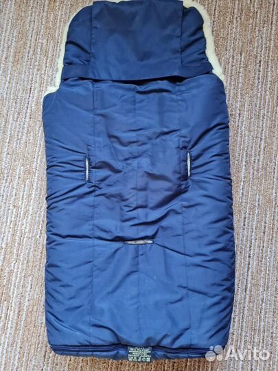 Конверт в коляску зимний из шерсти ягненка Medisa