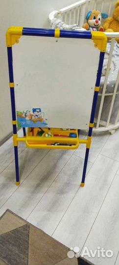 Мольберт детский двухсторонний