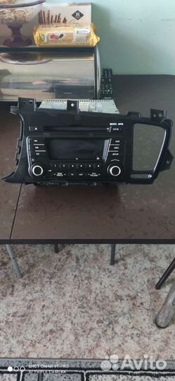 Штатная магнитола на Киа Оптима 2012 года