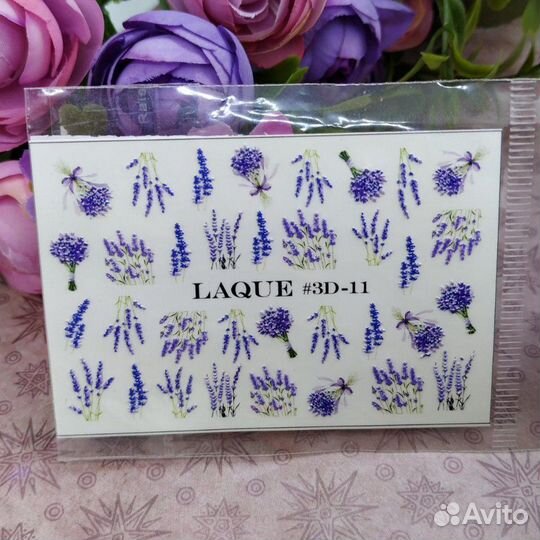 3D слайдеры laque для дизайна ногтей