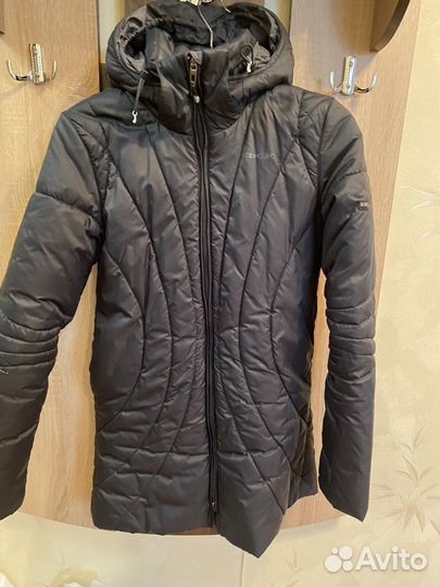 Куртка зимняя женская 42 44 размер черная