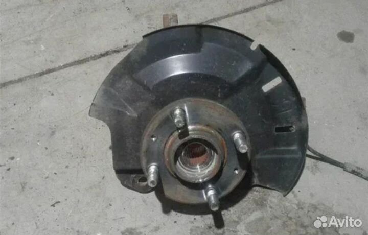 Цапфа со ступицей Kia rio 3 в сборе левое