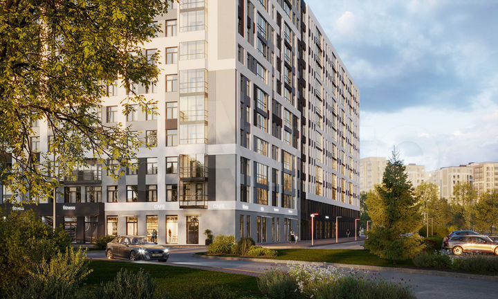 Квартира-студия, 27,4 м², 2/12 эт.