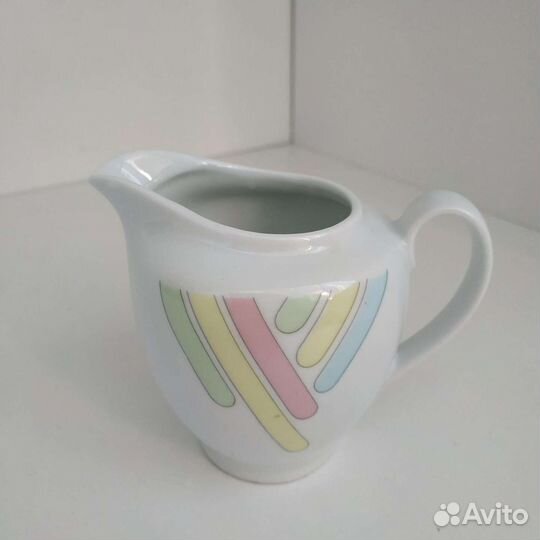 Антикварный фарфоровый молочник Германия GDR