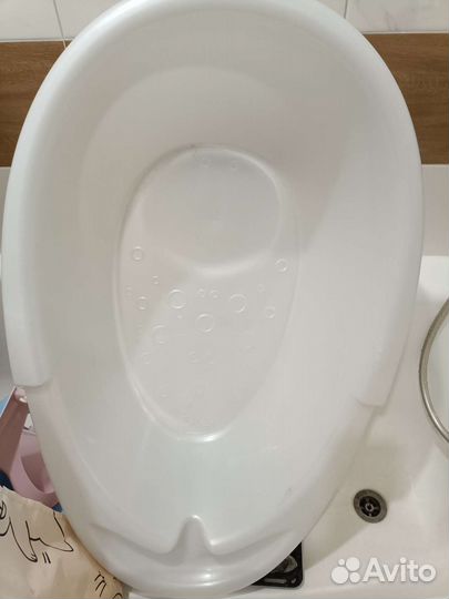 Ванночка для купания с горкой