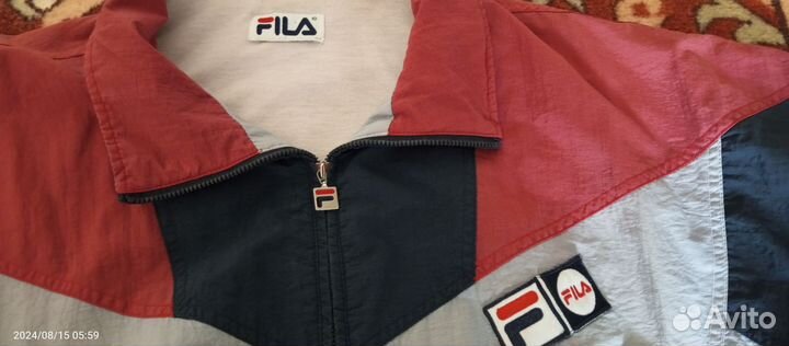 Олимпийка Fila vintage,оригинал