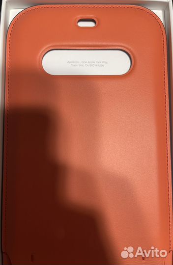 Leather Sleeve with MagSafe для iPhone 12 Pro Max