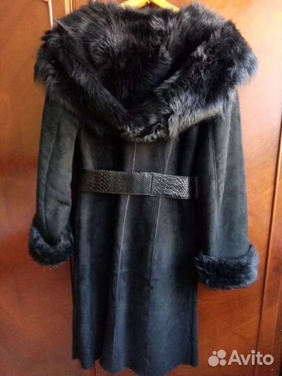 Дубленка натуральная женская 44