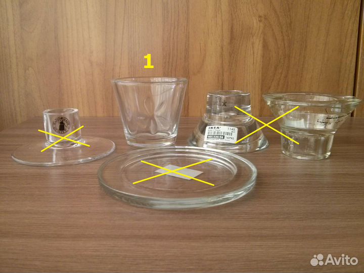 Свечи и подсвечники IKEA и др