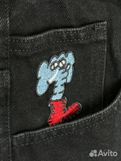 Джинсы mind error черные