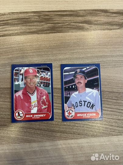 Редкие бейсбольные карточки Fleer Pinnacle